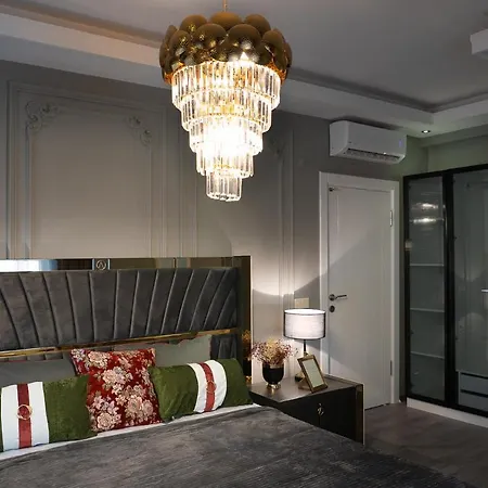 Luxus-apartment 2br, Klima, Netflix, 700m Apartamento Alanya