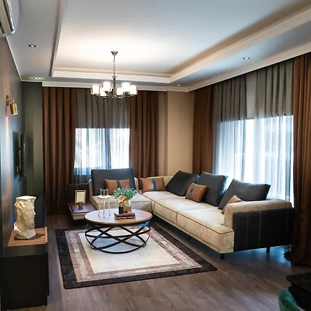 Luxus-apartment 2br, Klima, Netflix, 700m ألانيا